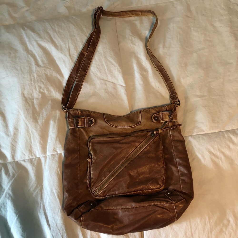 Brown Cross Body Bag